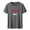 Gray, variant on Cilsoka Womens Graphic Letter Print Short Sleeve T-Shirts Crewneck Casual Summer Cute Tees Tops