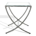 thumbnail image 6 of SAFAVIEH Couture Debbie Glam Metal End Table, Silver, 6 of 10