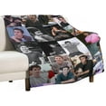 thumbnail image 2 of Blanket Dylan Star Obrien Blanket Poster Soft Comfortable Warm Wool Blanket Fan Gift Suitable for Room Sofa Office Bed Car Camping Sofa Decoration Comfortable 30"x40", 2 of 6