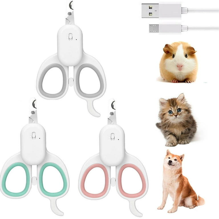 Cat Nail Clippers and Trimmers Professional Pet Nail Clippers and Claw Trimmers Best Cat Claw Clippers for Rabbit Puppy Kitten Cat Guinea Pig