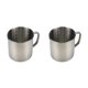 thumbnail image 1 of Inteprter Taza medidora resistente con mango antideslizante y acero inoxidable multifuncional de metal elegante 500ml 2Conjunto, 1 of 6
