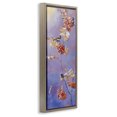 thumbnail image 4 of Stupell Industries Chickadees & Mountain Ash Plants & Flowers Painting Brown Floater Framed Canvas Art Print Wall Art, 11 x 25, 4 of 10