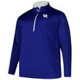 thumbnail image 2 of Men's Fanatics Royal Kentucky Wildcats Big & Tall Defender Quarter-Zip Top, 2 of 3