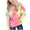 Hot Pink, variant on Cute Hoodies for Teen Girls Trendy Preppy Hooded Sweatshirts Oversized Long Sleeve Shirts Gradient Clothes for Girls 5-6 Years