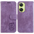 thumbnail image 2 of Compatible with OnePlus Nord CE 3 Lite Embossed Cute Tiger Flip Folio Wallet Case Card Pocket Holder Cover, 2 of 5