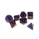 thumbnail image 5 of 7 unids/set de dados poliédricos juegos para juego de juego de Azul púrpura Sunnimix 7 dados poliédricos, 5 of 7