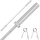 thumbnail image 5 of Barra Recta Olímpica 1.8 mts 2 Sujetadores Altera  BOZ0517 Para Discos 2" 600Lbs Fitness Cromada, 5 of 8
