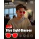 thumbnail image 2 of Gafas Bloomoak Gaming Retro Round que bloquean la luz azul, 2 of 7