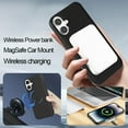 thumbnail image 4 of for iPhone 16 Plus Wallet Case, 2-in-1 Detachable Back Magnetic Cover & PU Leather Wallet Phone Case, with Folio 4 Card Holders, Support Mag-Safe Charging Case for iPhone 16 Plus, Black, 4 of 6