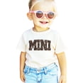 thumbnail image 2 of Mama and Mini Leopard Checkered Matching Shirts Mommy and Me Trendy Graphic Tee - SOLD SEPARATELY Natural Shirt Youth Small, 2 of 8