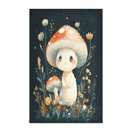 

Kitchen Towel 28x18 Inches x6，Plate Towel Decorative Towel Napkin Tea Towel Tea Towels For Kitchen Dish Cloths & Dish Towels Cartoon Magic Mushroom