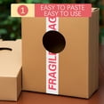 thumbnail image 3 of 3 Rolls  of Fragile Tape Warning Tape Shipping Fragile Tape Heavy Duty Fragile Tape, 3 of 6