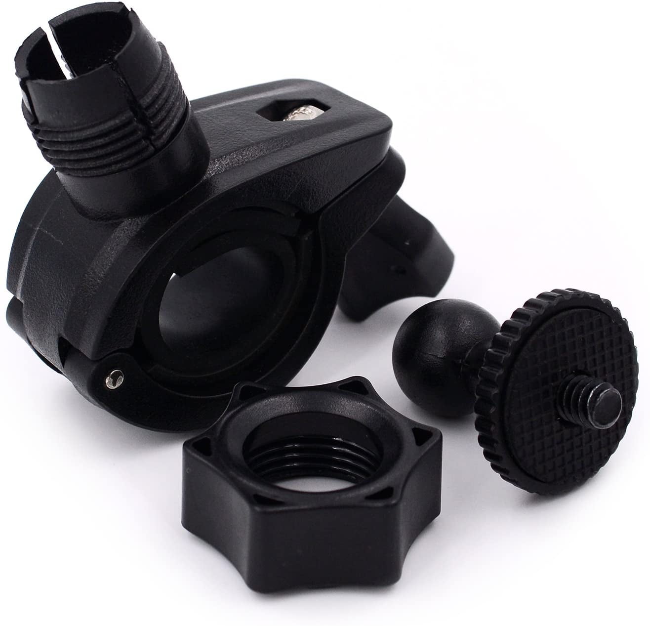 iSaddle CH01D 1/4"20 Thread Car Rearview Mirror Camera Mount Holder