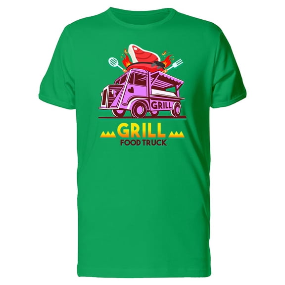 Grill Food Truck Tee Men's -Image by Shutterstock