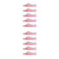 thumbnail image 4 of sweethay Enhebrador de , punto de cruz, herramienta de enhebrado de alambre, artesanía en cuero, pasador hecho a mano, suministros de Rosado 5PCS 2Conjunto, 4 of 6