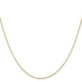 thumbnail image 2 of Auriga Fine Jewelry Mother's Day Gift 14K Yellow Gold .8mm Parisian Wheat Chain Necklace 14inch for Women, 2 of 6
