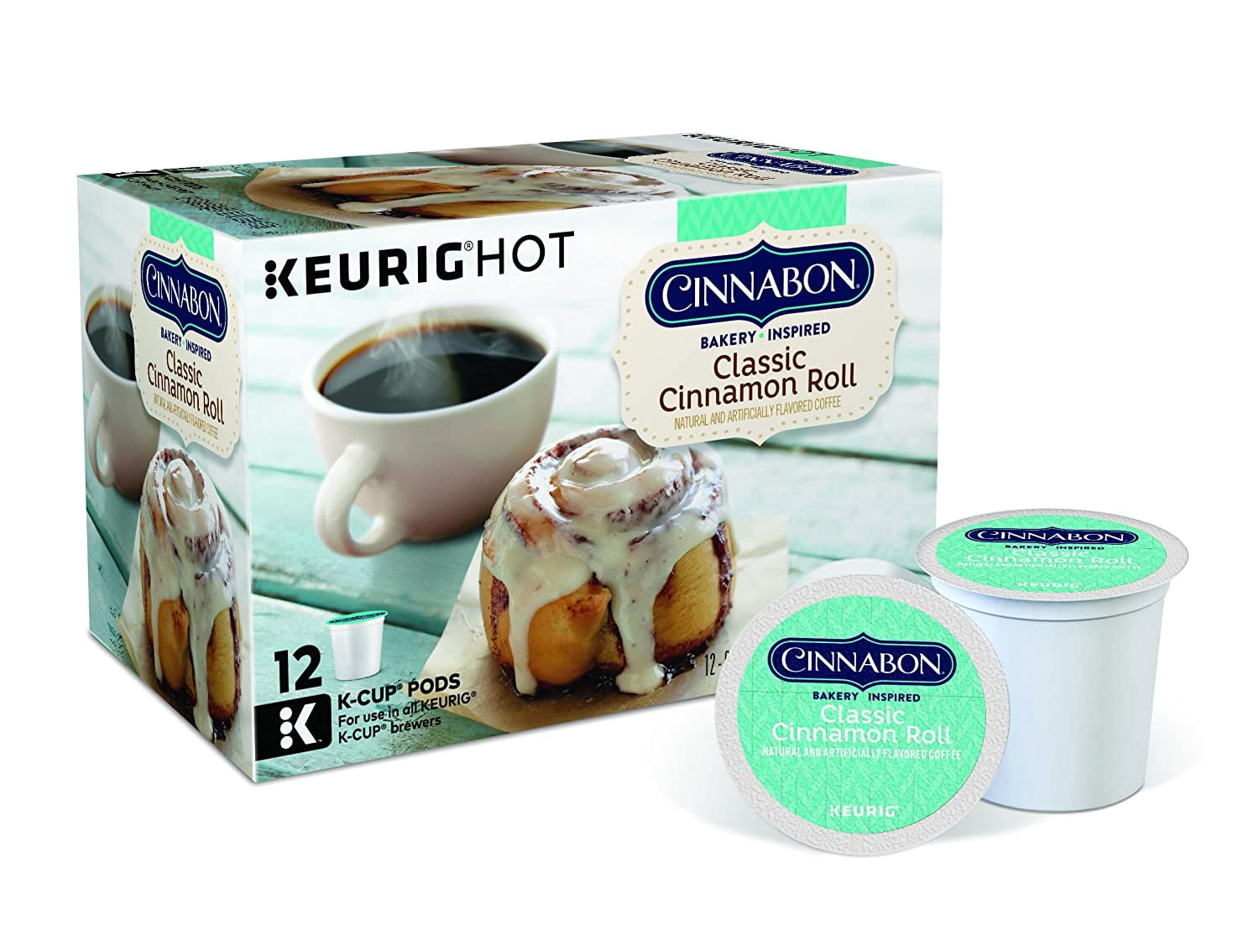 Cinnabon Classic Cinnamon Roll Keurig 