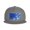 Gray, variant on Flat Bill Snapback Hats for Men Women Magical Blue Snowflake Hip Hop Style Plain Baseball Cap Black