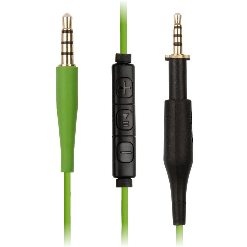 Green Audio Cable w/ Volume Control for AKG K450 K430 K451 K452