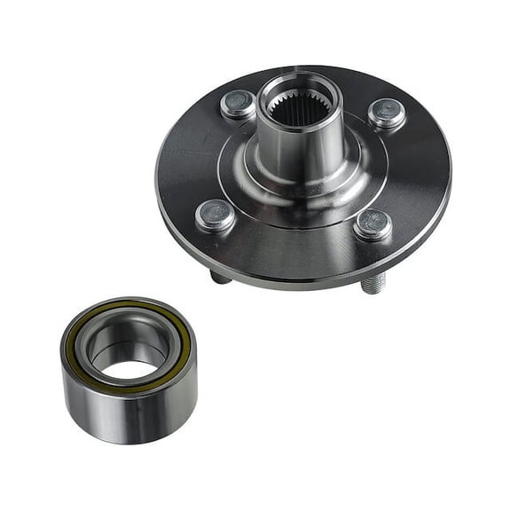 Front Wheel Hub Assembly - Compatible with 1994 - 2001 Saturn SW2 Base 1995 1996 1997 1998 1999 2000