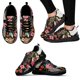 thumbnail image 1 of Zapatillas deportivas para mujer con estampado de gato, cómodas y casuales para exteriores, zapatos de diseño con flores de gato y dibujos animados, transpirables., 1 of 6