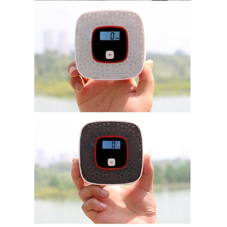 CO Detector Carbon Monoxide Detector LCD Alarm Alert Poisoning Monitor (Best Carbon Monoxide Monitor)