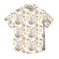 thumbnail image 5 of HAOTAGS Children's Shirt,School Ready Playtime Comfort Easter Handy Pocket Yellow 8-9, 5 of 8