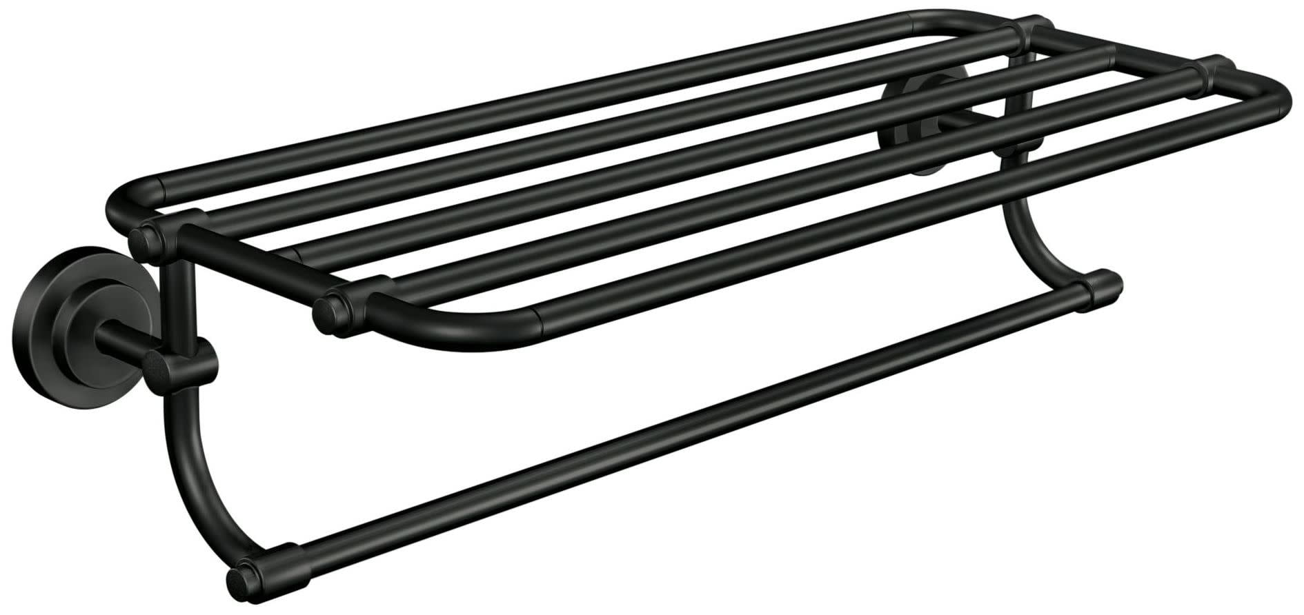 Moen Dn0794 Iso 2615/16" Stainless Steel Towel Rack Black