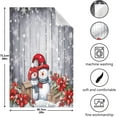 thumbnail image 4 of Dreamtimes Christmas Snowman Kitchen Towels Set of 6, Ultra Soft Absorbent Dish Towels Bathroom Hand Towels Reusable Cleaning Cloths Tea Towels 28 x 18 Inch, 4 of 7