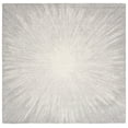 thumbnail image 2 of SAFAVIEH Abstract Olivera Radiate Area Rug, Ivory/Silver, 6' x 6' Square, 2 of 10