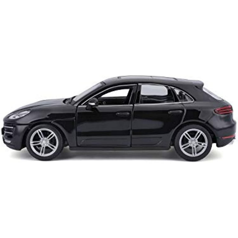Porsche Macan Turbo ミニカー ブラック Bburago Porsche Macan Turbo 1:24 Diecast Toy Model Car Black