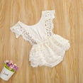 thumbnail image 7 of Seyurigaoka Newborn Infant Baby Girl Summer Lace Romper Jumpsuit Bodysuit One-Pieces Clothes, 7 of 7
