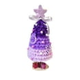 thumbnail image 2 of DIY Christmas Tree Craft Kit with Twist Stick Materials, Holiday Craft Project for Family Activities, Small Ornament Making Set for Desktop and Shelf Decor(Purple), 2 of 6