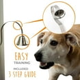 thumbnail image 5 of Mighty Paw Metal Potty Bell, Dog Training Bells with Sleek Silver Bell, Includes Free Training Tips, 5 of 8