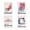 Flower 02, variant on 1Set 4Pcs 4 Style Linen Vertical Double Sided Garden Flag with Word for Home Outdoor Courtyard Decorative Mixed Patterns 460x317x1mm DIY