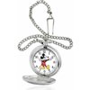 Men's Pocket Watch, Silver Chain