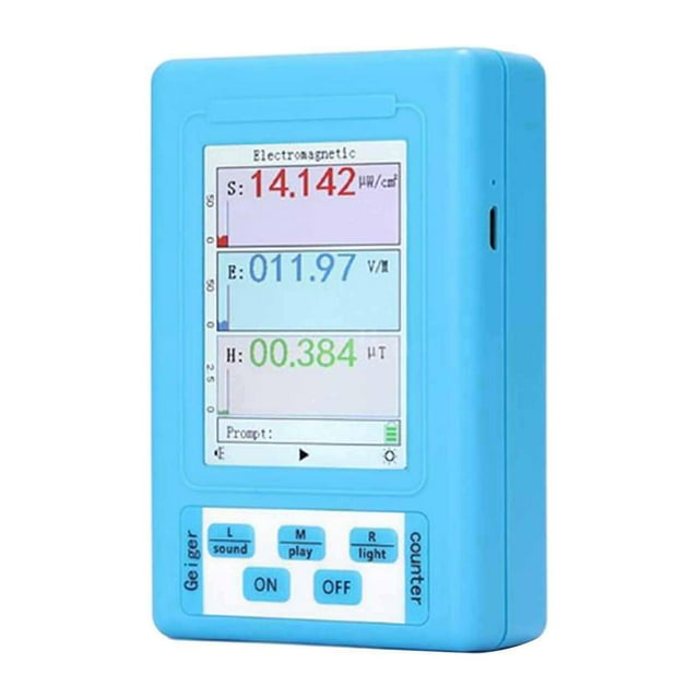 Medidor EMF, Digital de radiación de electromagnético manual Digital EMF, gran probador para inspecciones EMF hogar,