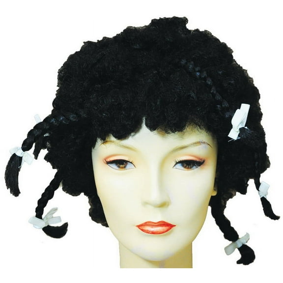 Morris Costumes LW691BK Farina Wig for Women, Black
