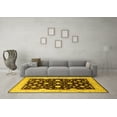 thumbnail image 3 of Ahgly Company Indoor Rectangle Oriental Yellow Industrial Area Rugs, 8' x 10', 3 of 4