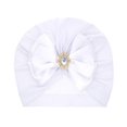 thumbnail image 1 of Forzero European And American Infant Solid Color Bow Rhinestone Cap, 1 of 5
