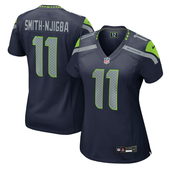 Women's Nike Jaxon Smith-Njigba College Navy Seattle Seahawks Game Jersey