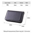 thumbnail image 3 of Genuine Leather Business Card Holder Case, Professional Desktop & Pocket Card Box, Slim Multi-Card Organizer for Men & Women, 3 of 8