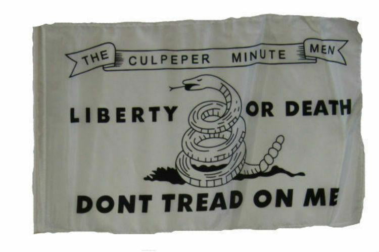 3x5 White Culpeper Liberty or Death Tea Party Culpepper Flag Nylon Flag 