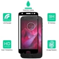 thumbnail image 4 of [2-Pack] Dmax Armor for Motorola Moto Z2 Force Edition/Moto Z Force Edition (2nd Gen) [Tempered Glass] Screen Protector, (Full Screen Coverage) (Black), 4 of 4