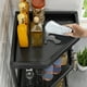 thumbnail image 5 of Aparatos de cocina, accesorios de cocina, utensilios de cocina, estante de esquina para utensilios de cocina, especiero de dos niveles, organizadores y almacenamiento de cocina, estante de mostrador p, 5 of 7