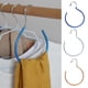 thumbnail image 4 of 3xTie Bufanda Corbata Estante De Almacenamiento De Ropa Azul, 4 of 8