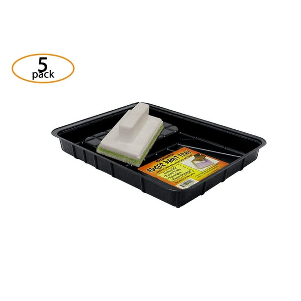 Curtis Wagner Plastics Edger Paint Tray (5Pack) (Dimensions 9" x 12