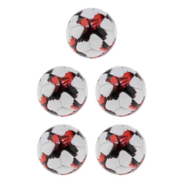 Guardoinrt Authentique Jouet de Soccer Soccer à l'Échelle 1/6 pour Figurines Articulées de 12 Pouces Accessoires Style 9 Ensemble de 5