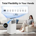 thumbnail image 2 of Akires Portable Air Conditioner 8000 BTU Ashrae, 3-in-1 AC Unit for Room with Remote, 350 Sq.Ft, 24H Timer, Window Kit for Bedroom, 2 of 8