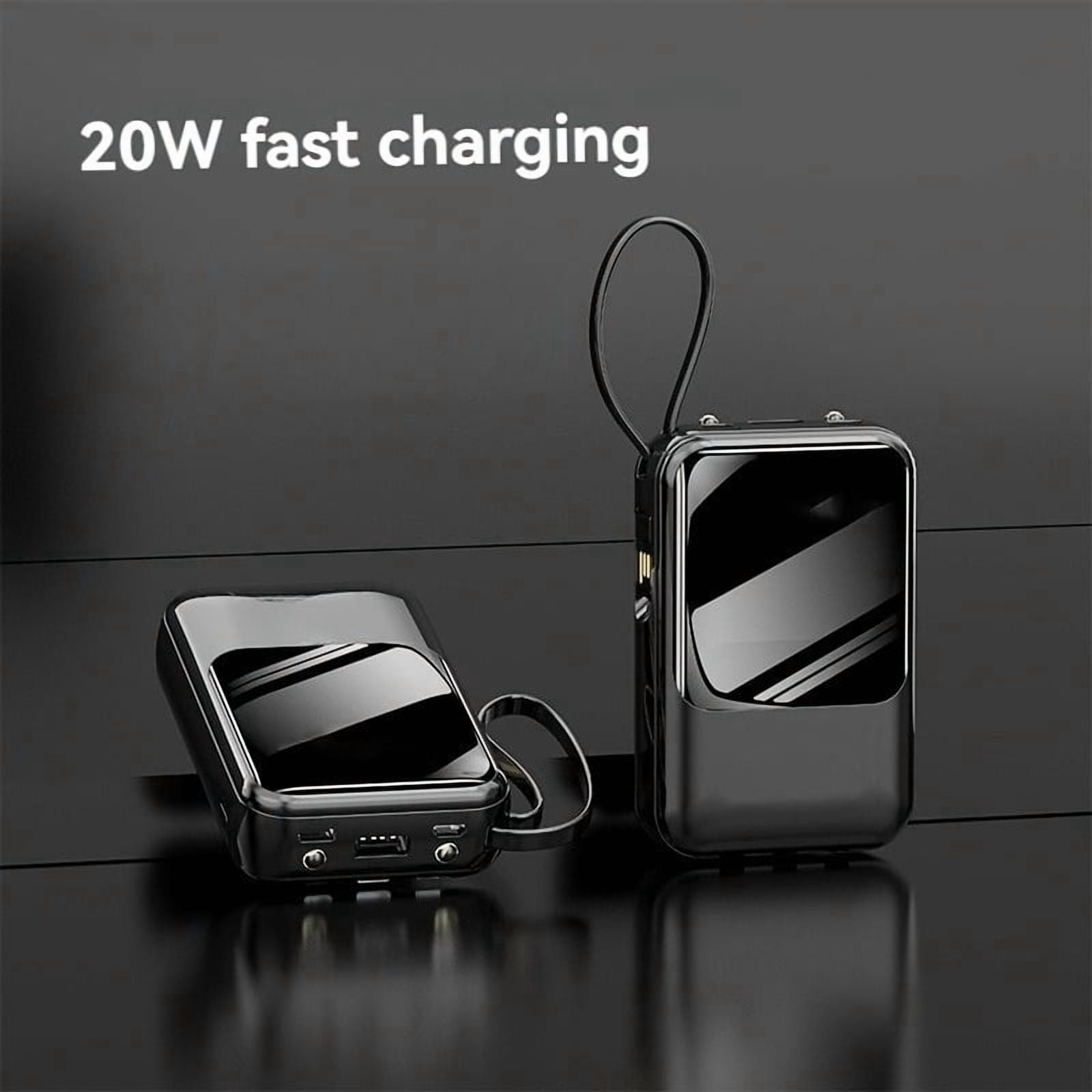 20W Fast Charging Power Bank 20000mAh, Slim Portable Charger with LED Display, External Battery Pack for Phone and Electronic Devices, Holiday Gifts